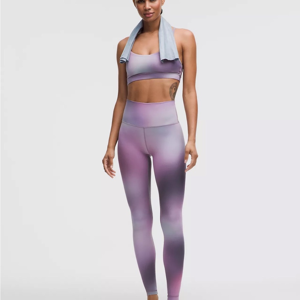 Lululemon Athletica Ombre Purple Leggings